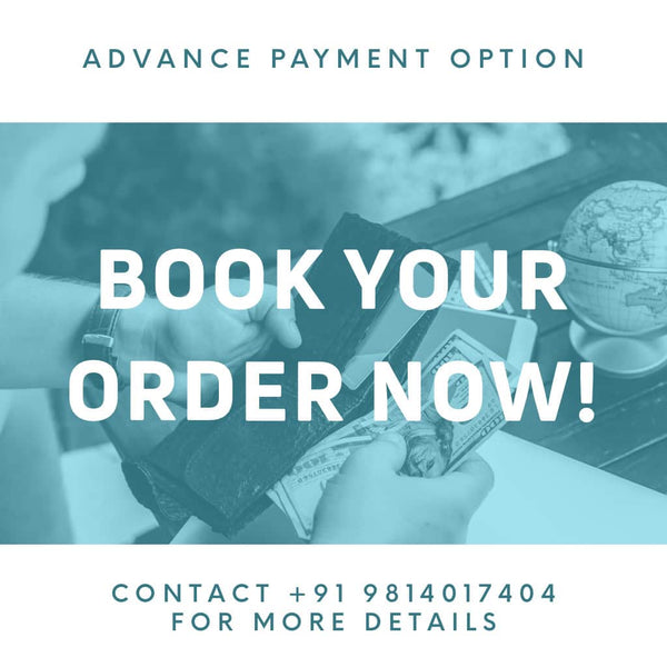 advance payment option for Juiceindia