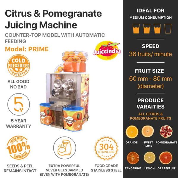 Orange Juicer Machine Prime Info